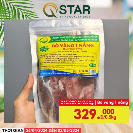 Bò  vàng 1 nắng