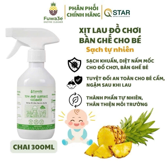 NƯỚC LAU ĐỒ CHƠI BÀN GHẾ CHO BÉ 