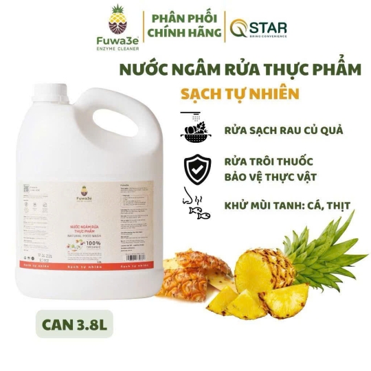 NƯỚC NGÂM RỬA THỰC PHẨM SẠCH TỰ NHIÊN 