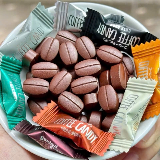 KẸO CÀ PHÊ COFFEE CANDY MIX NHIỀU VỊ KHÔNG ĐƯỜNG 