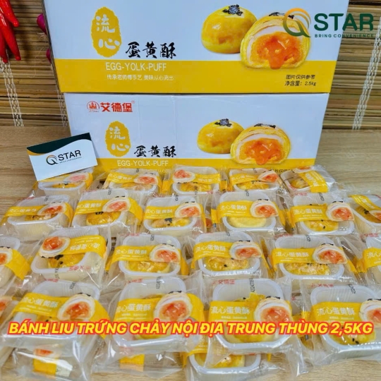 BÁNH LIU TRỨNG CHẢY LIUXINSU